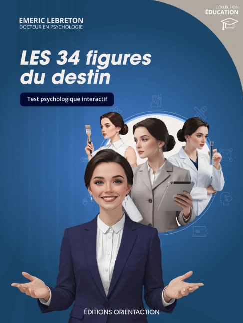 Test d'orientation ORIENTACTION des 34 figures du destin pour collégiens et lycéens