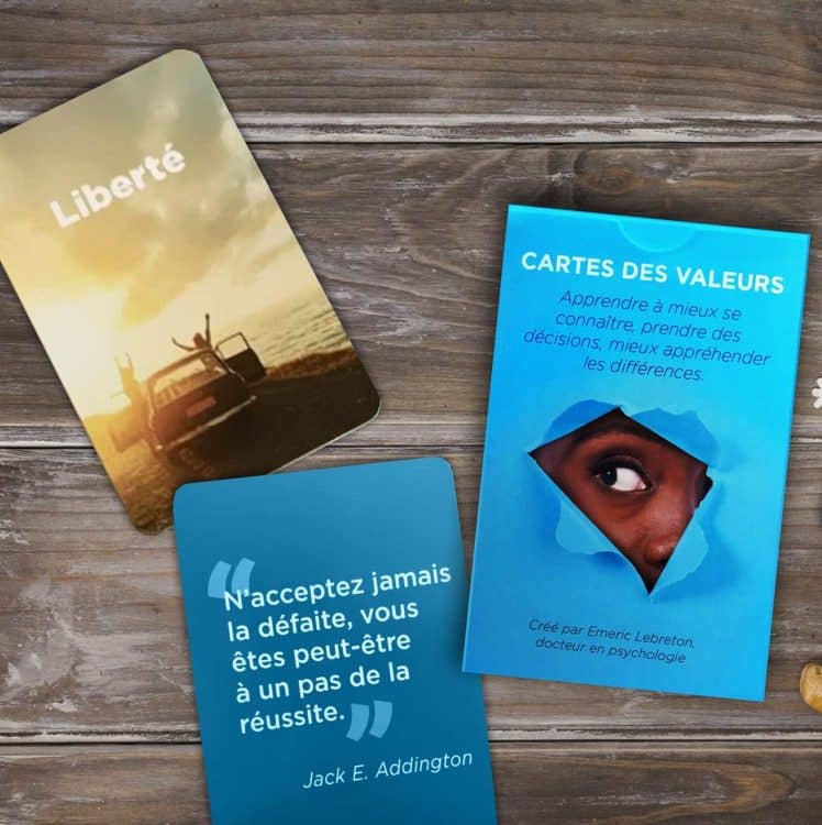 Emeric Lebreton, Jeux de cartes, Coaching, Outils de développement, Auto-assistance, Psychologie pratique, Techniques de coaching, Cartes de coaching, Croissance personnelle, Développement professionnel, Formation personnelle, Entraînement mental, Cartes thérapeutiques, Jeux psychologiques, Outils interactifs, Amélioration de soi, Conseil en développement, Éducation émotionnelle, Cartes de conversation, Jeux d'introspection, Méthodes de coaching, Jeux de réflexion, Outils de formation, Cartes de motivation, Approche ludique en coaching.