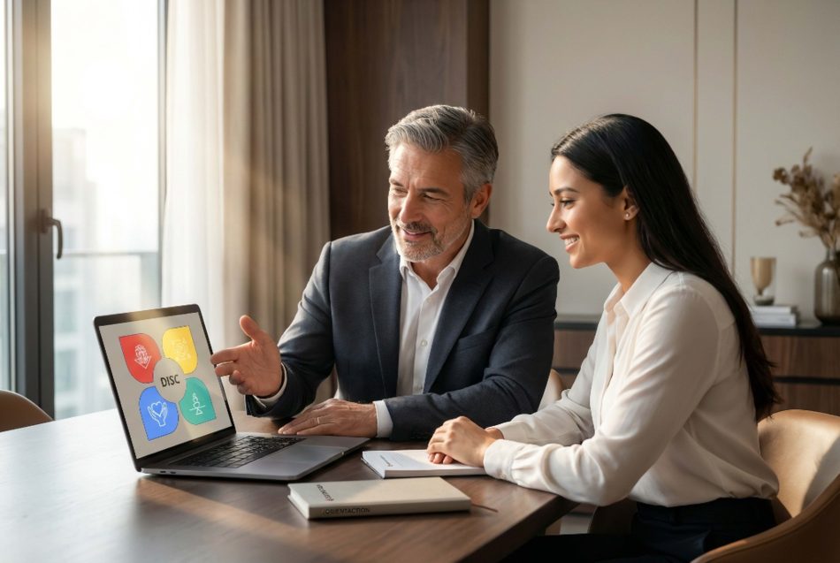 modèle DISC, personnalité, test de personnalité, comportement, analyse comportementale, dominance, influence, stabilité, conformité, auto-évaluation, traits de caractère, psychologie, développement personnel, profil comportemental, communication, leadership, travail d'équipe, gestion des conflits, motivation, performance professionnelle, adaptation, style de gestion, compréhension de soi, interaction sociale, efficacité personnelle