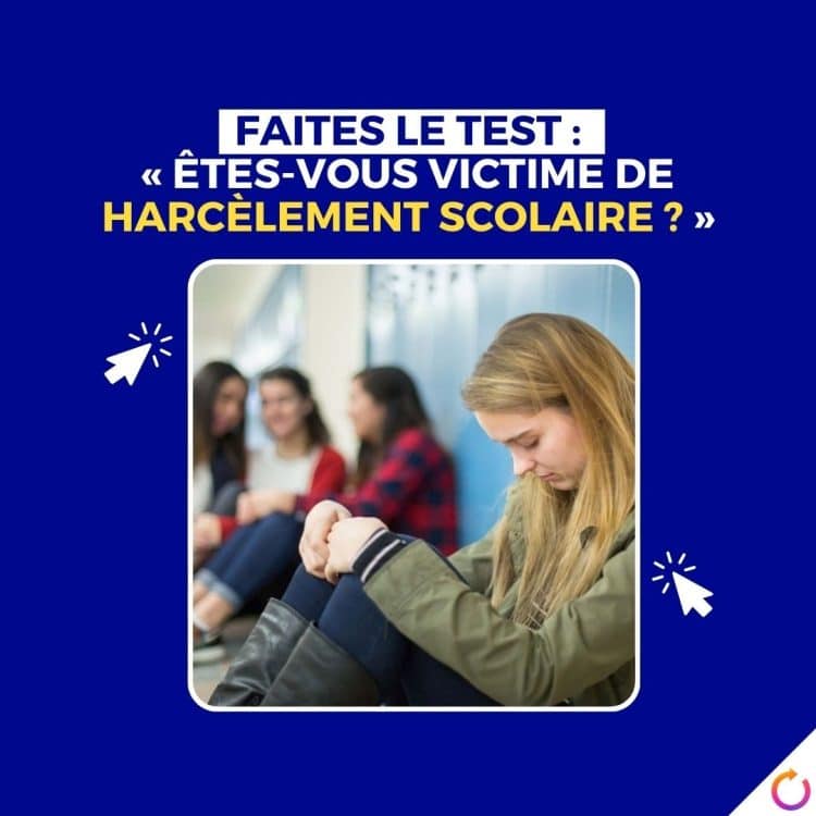 test de harcèlement scolaire, victime de harcèlement, reconnaître le harcèlement scolaire, prévention du harcèlement à l'école, signes de harcèlement scolaire, lutte contre le harcèlement scolaire, harcèlement entre élèves, soutien aux victimes de harcèlement, sensibilisation au harcèlement scolaire, conséquences du harcèlement scolaire, aide pour les victimes de harcèlement, ressources anti-harcèlement, éducation anti-harcèlement, interventions en harcèlement scolaire, comportement de harceleur, cyberharcèlement, sécurité à l'école, bien-être des élèves, politique scolaire sur le harcèlement, séminaires sur le harcèlement scolaire, conseils pour gérer le harcèlement, thérapie pour victimes de harcèlement, législation sur le harcèlement scolaire, impact psychologique du harcèlement, campagnes de sensibilisation à l'école.