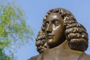 Spinoza, citations inspirantes, philosophie, sagesse, éthique, rationalisme, panthéisme, liberté, vérité, connaissance, réflexion, nature, raison, métaphysique, bonheur, dieu, émotion, pensée critique, déterminisme, humanisme, existence, moralité, esprit, joie, vie.
