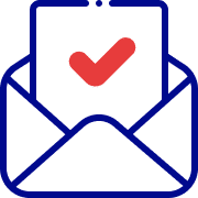 Icône représentant l’aide à la rédaction de lettre de motivation dans le cadre d’un bilan de réorientation et d’un accompagnement en orientation scolaire.