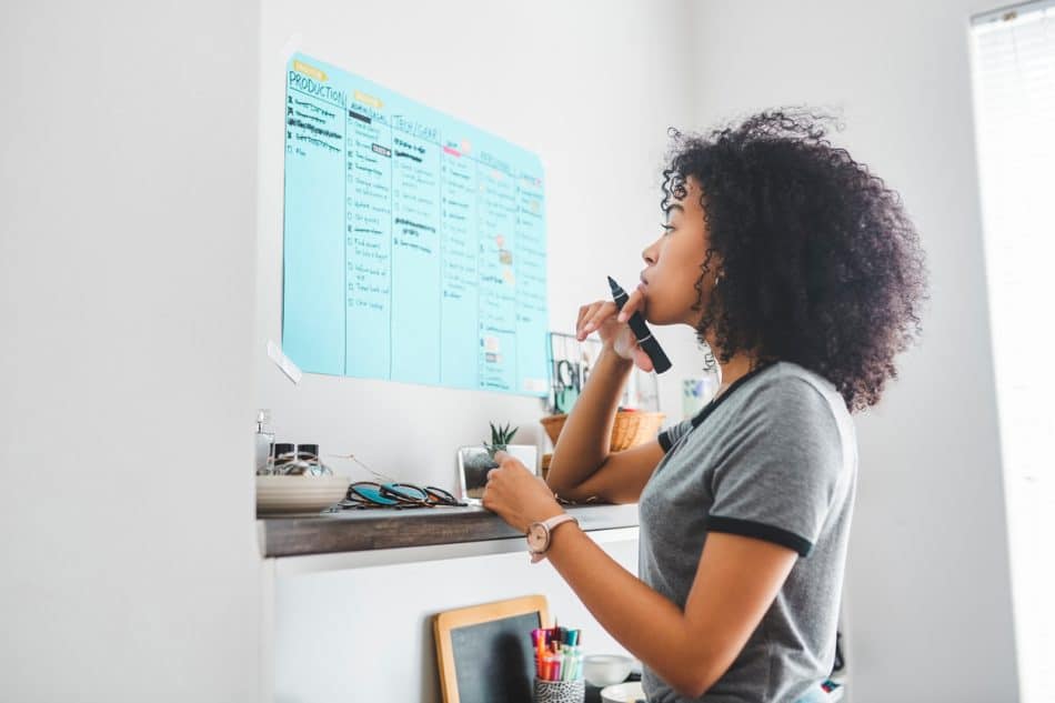 Illustration des principales causes de la procrastination et du passage à l'action