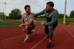 Personne en reconversion vers les métiers du sport